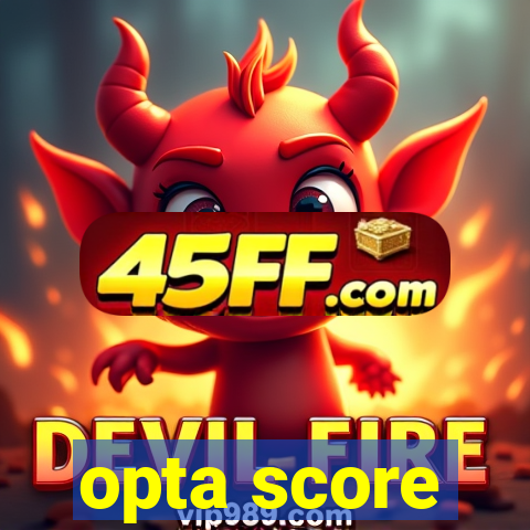 opta score